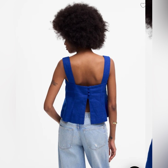 Madewell Tops - Blue Sleeveless Women's Top